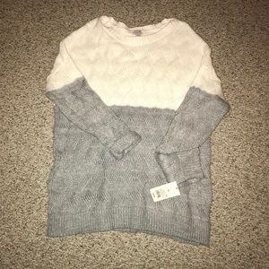 A New Day/Target Color-block Sweater
